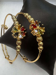 Adjustable (size) bangles / set of 2