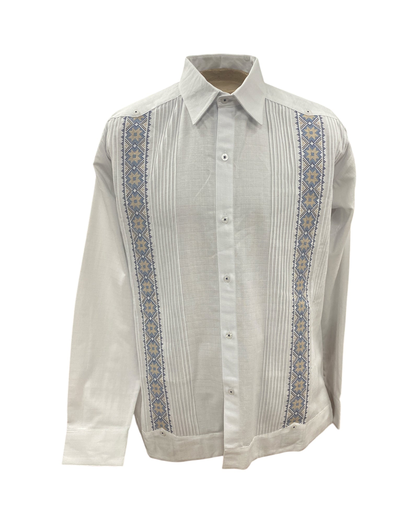 Men's Guayabera Quintana White