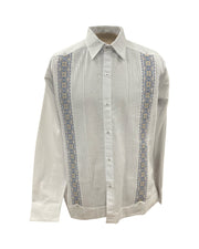 Men's Guayabera Quintana White
