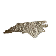 North Carolina Floral Metal Art