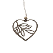 Whimsy Heart Branch Ornament