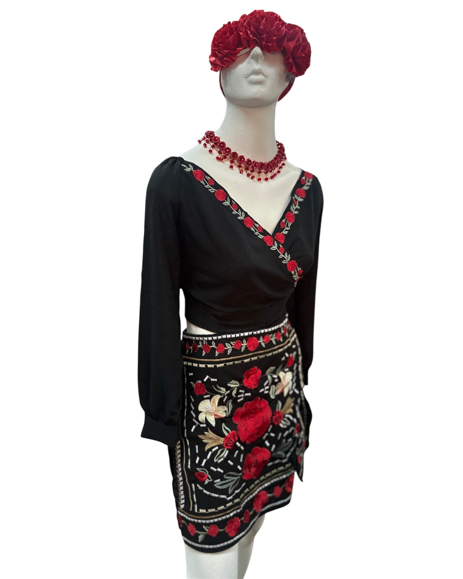 Madrid 2 Pc Set Blouse & Skirt