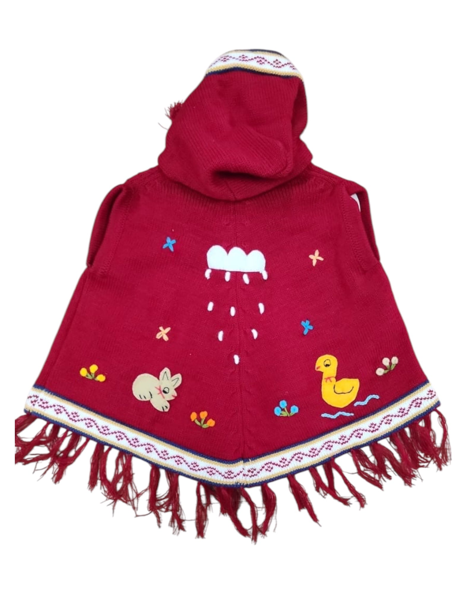 Child Hooded Poncho