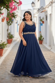 Party wear long gown