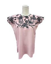 Elegant Mexican Blouse Pink