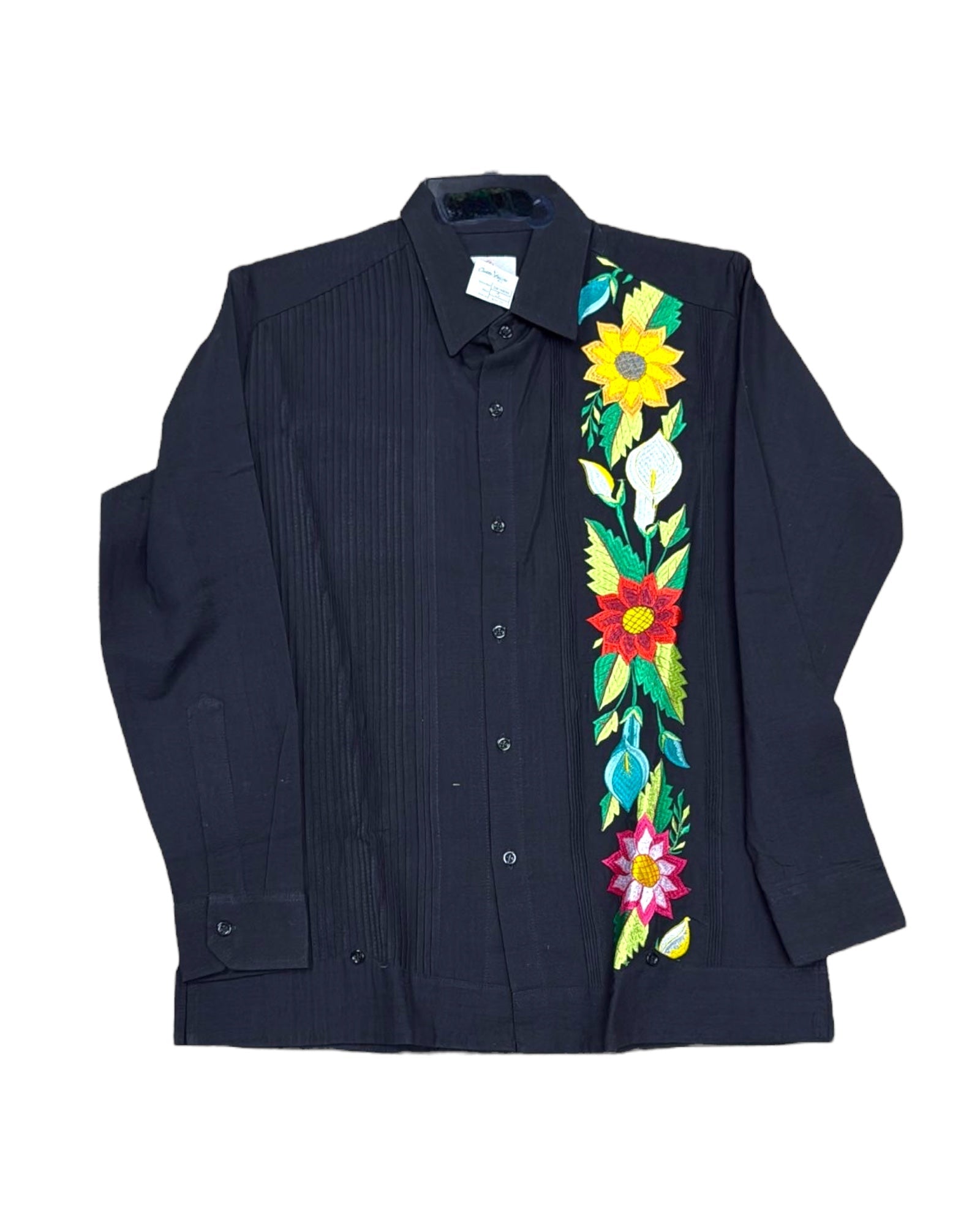 Men's Guayabera Floral Motul