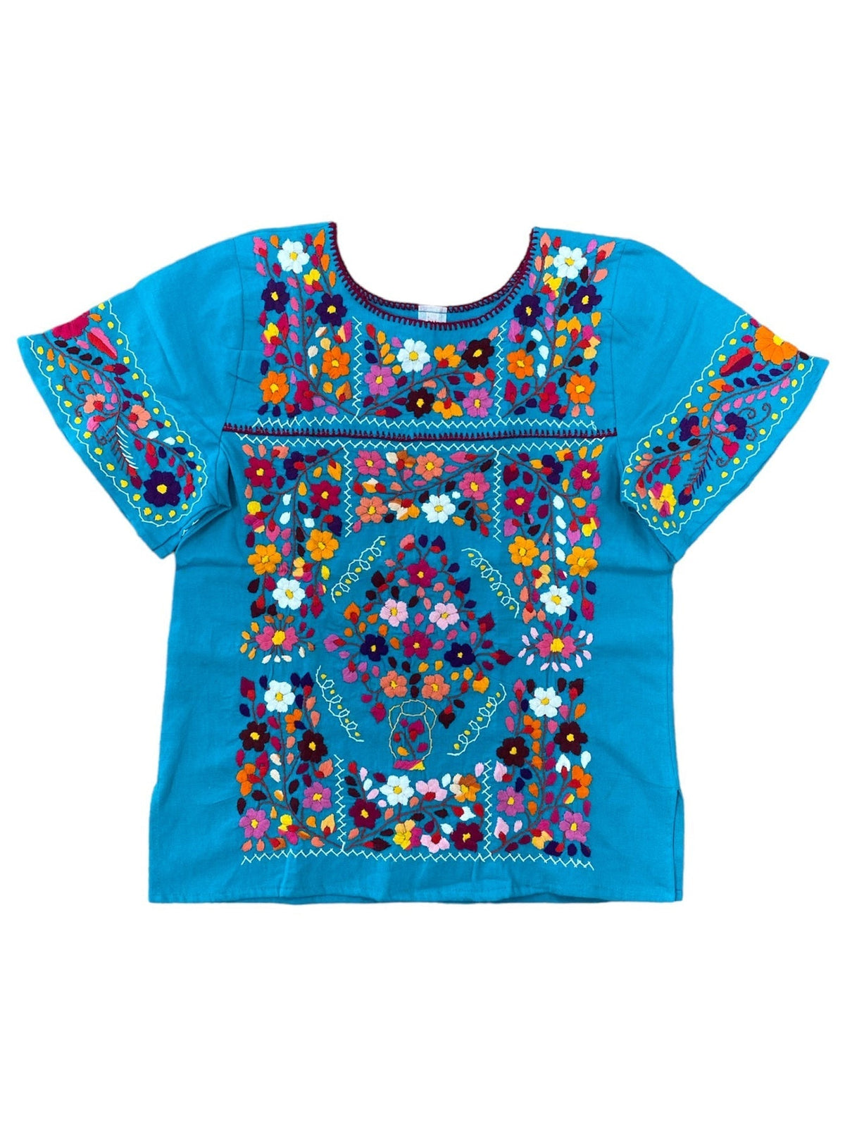 San Miguel Luxury Fine Blouse Teal