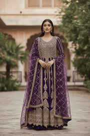 Wedding collection: Mirza: heavy party wear Anarkali dresses