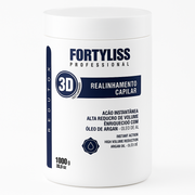 FORTYLISS 3D POWER HAIR BTOX INSTANT ACTION VOLUME REDUCTION 34oz 1kg
