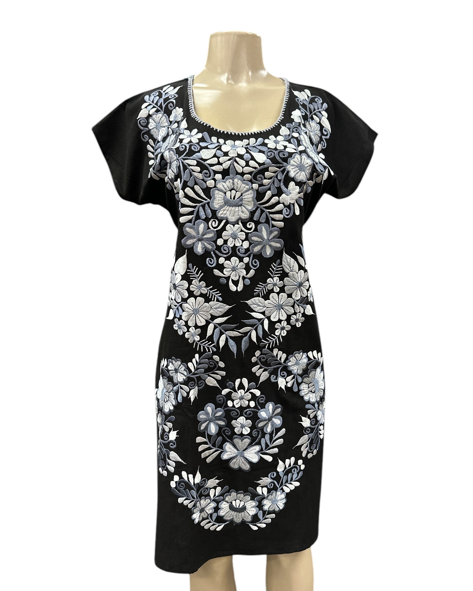 Susana Embroidered Mini Dress