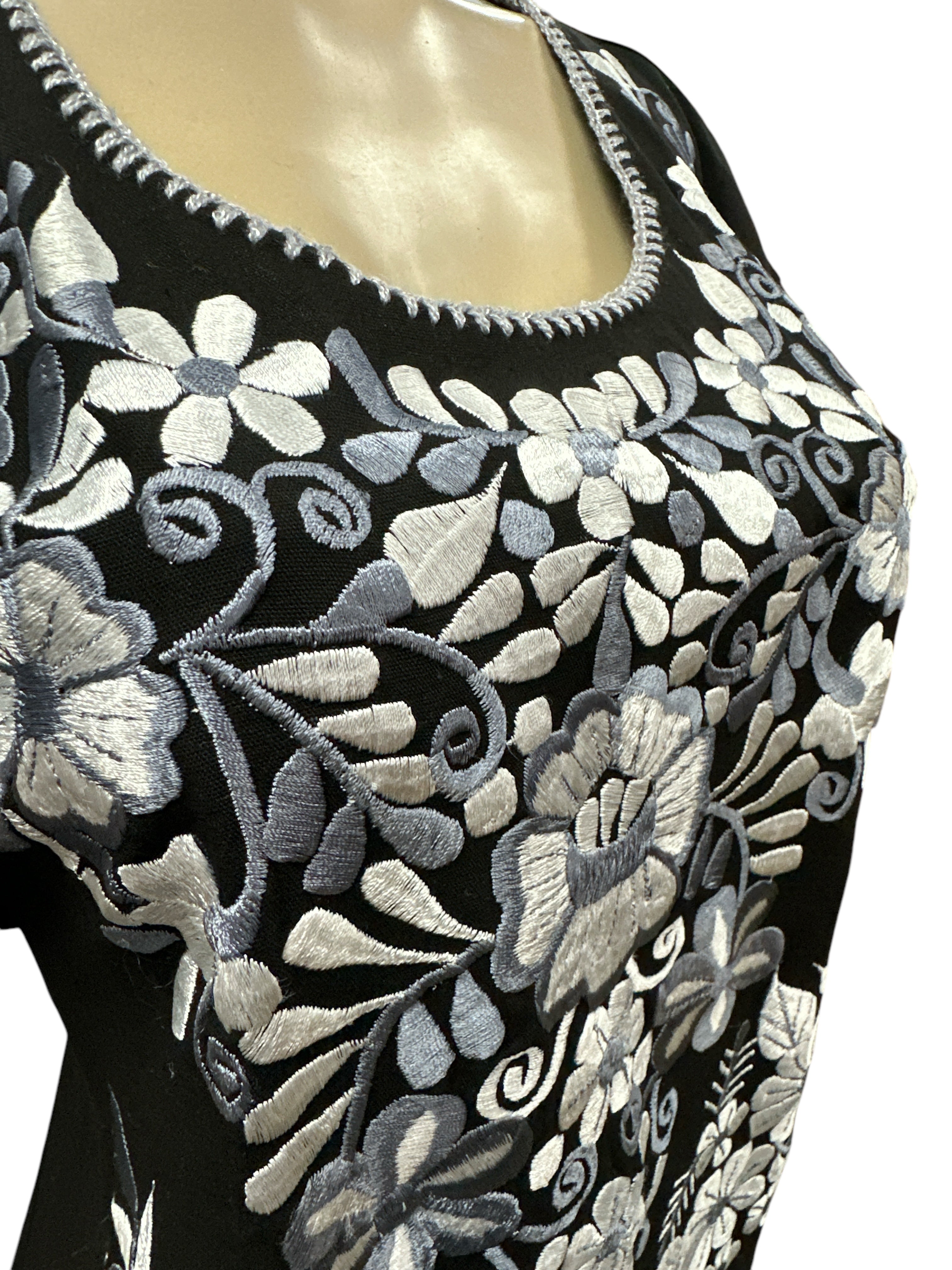 Susana Embroidered Mini Dress