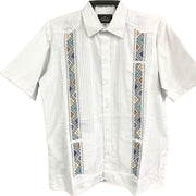 Men’s Guayabera Piramide White