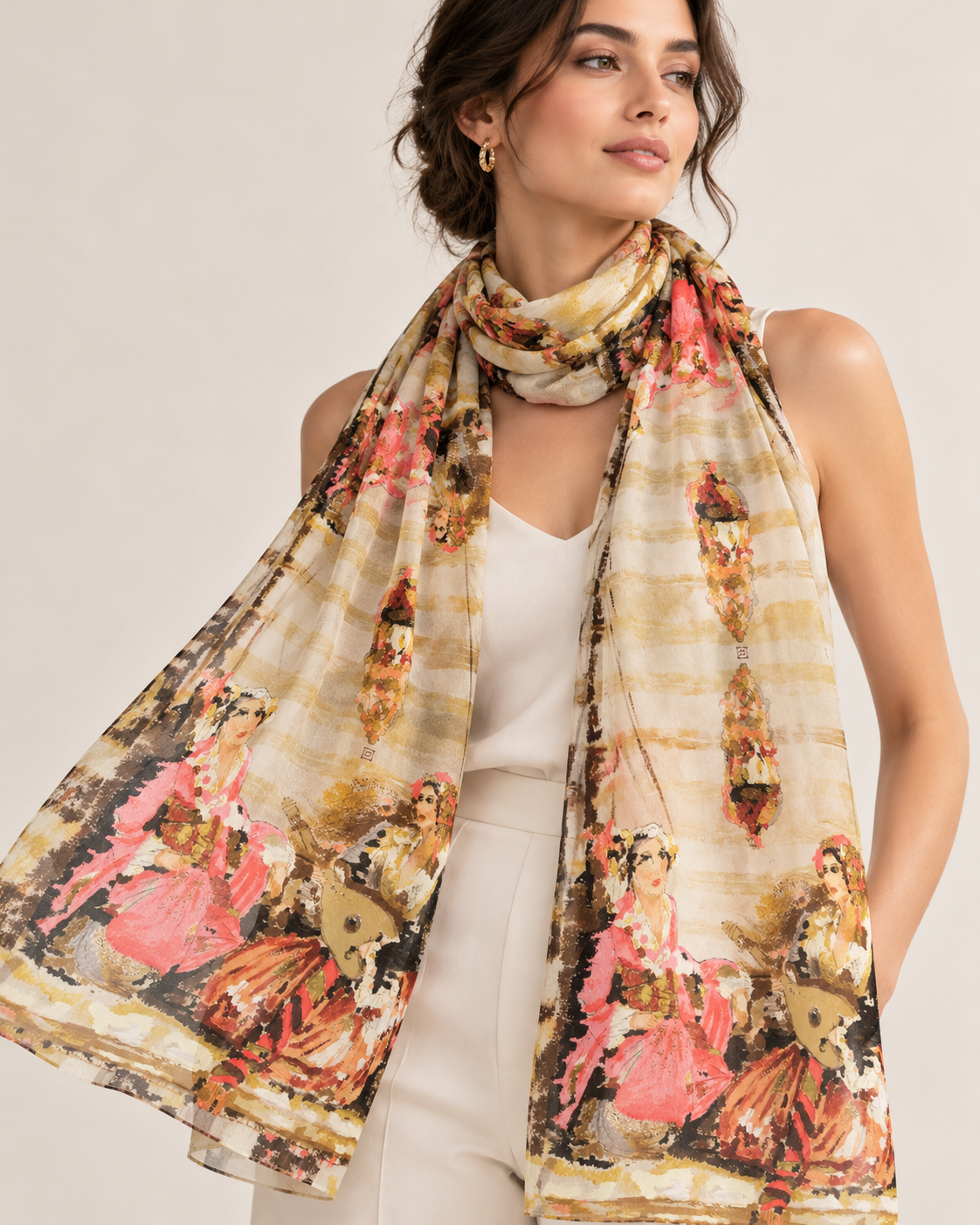 Afternoon Ladies Time Scarf
