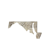 Medium Maryland Floral Metal Art