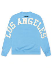 Pro Standard LA Dodgers Wingspan Drop Shoulder Crewneck - University Blue