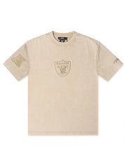 Pro Standard Raiders Logo Tee - Vintage Beige