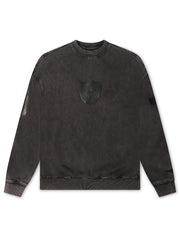 Pro Standard Raiders Enzyme Drop Shoulder Crewneck - Washed Black