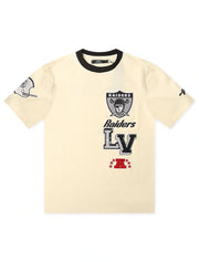Pro Standard Raiders Retro Cascade Tee - Eggshell