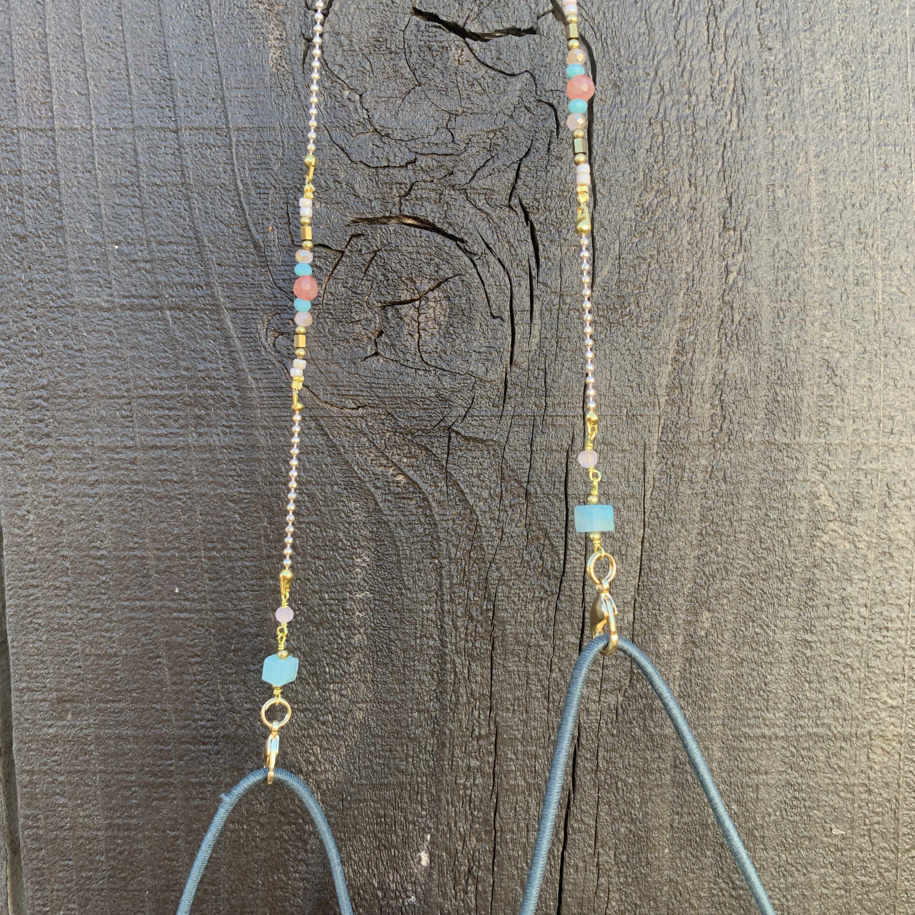 Olivia Semi-precious Stone Sunglass Chain - Thailand