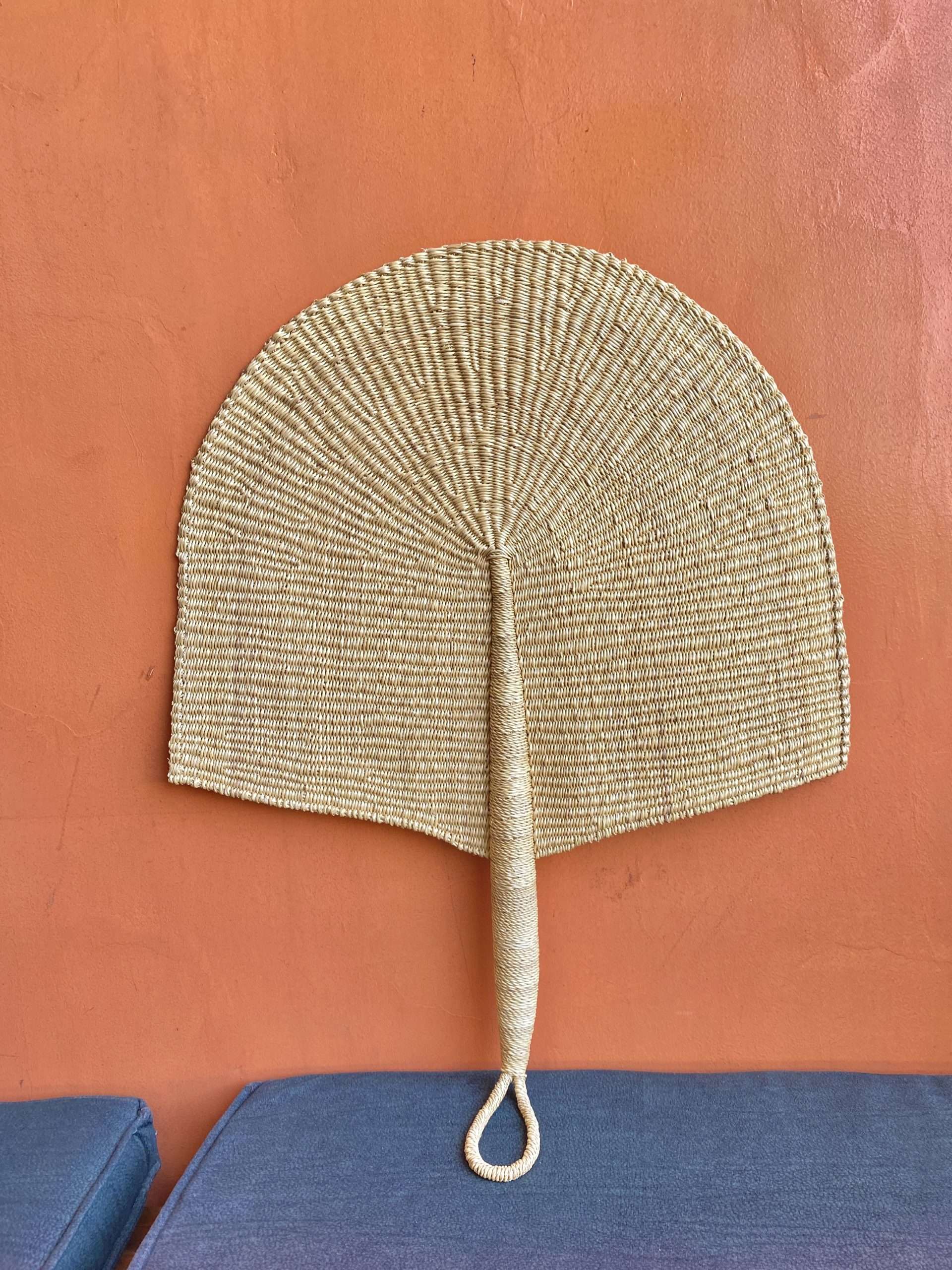 Asaadare wall hanging woven Fan