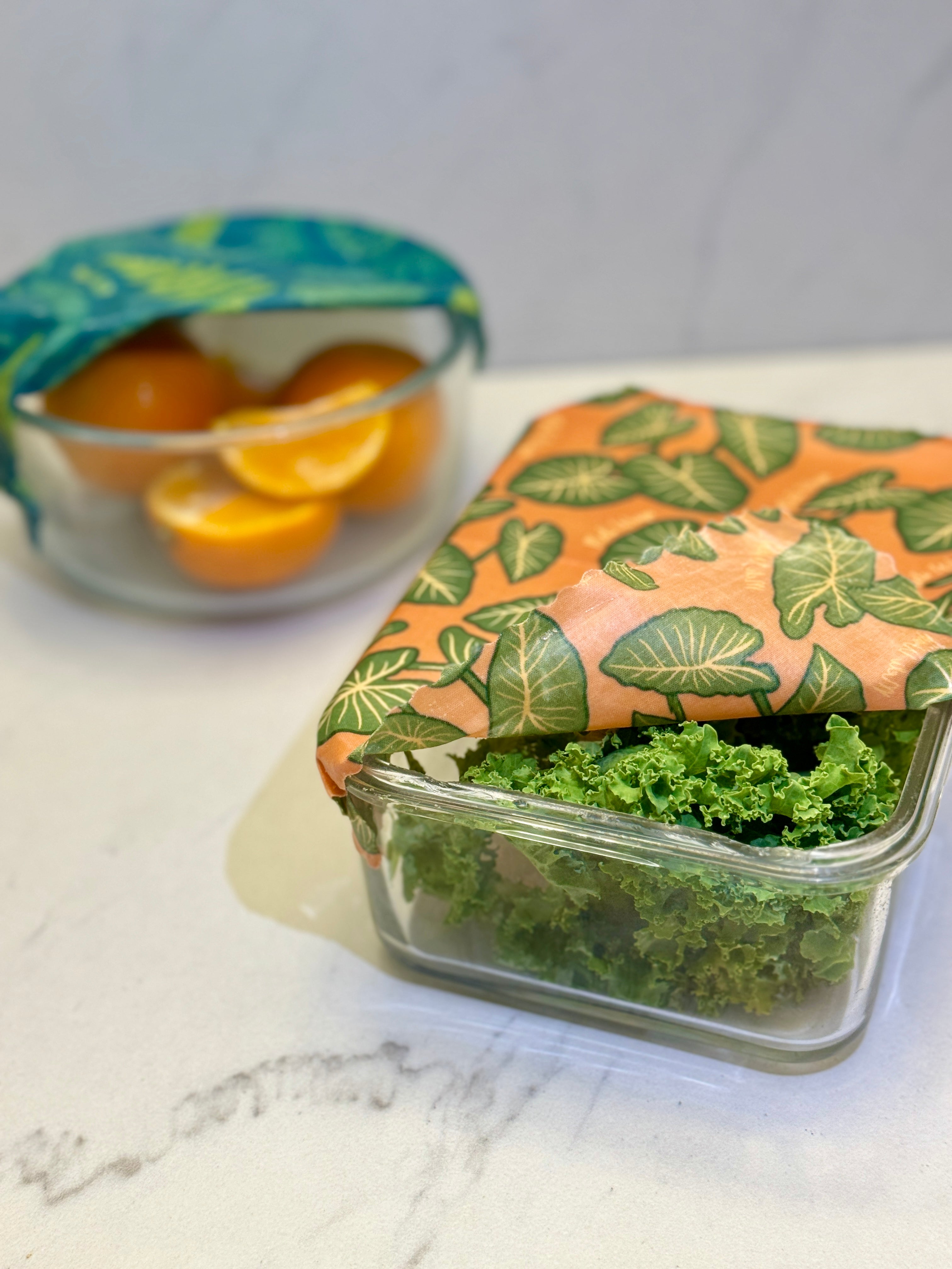 Beeswax Wrap Variety Pack - Hawaiiana Print