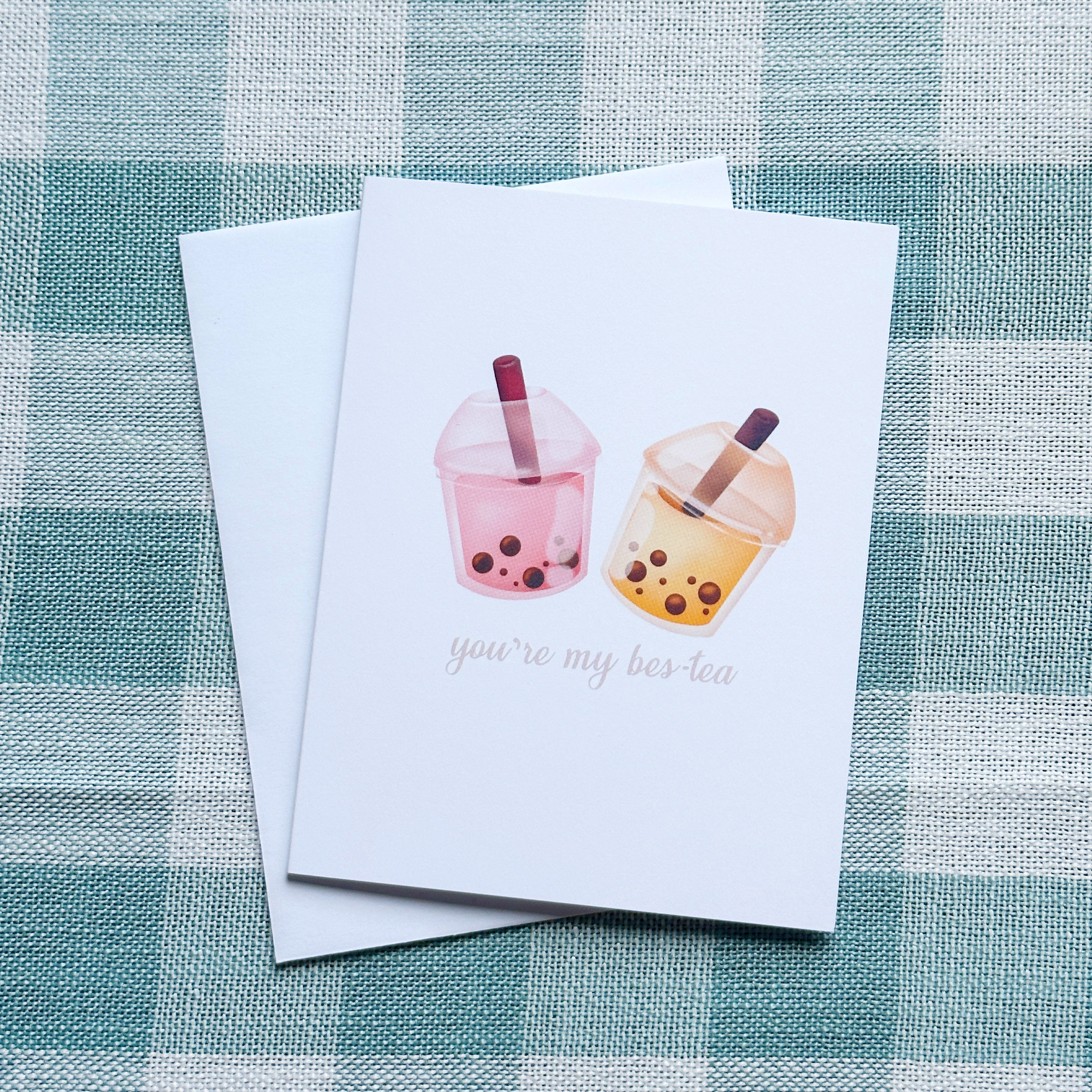 You're My Bes-tea Greeting Card