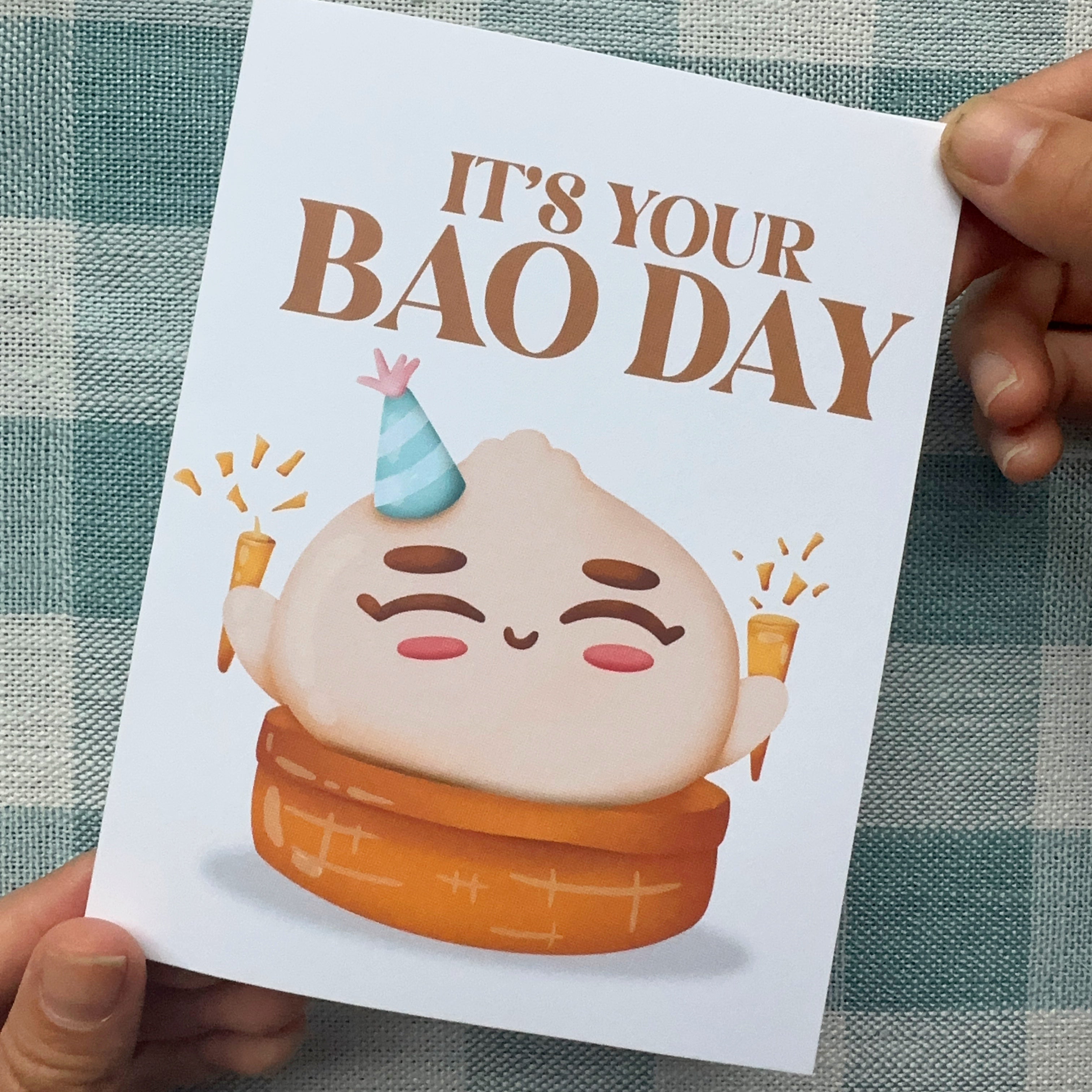 Happy Bao Day Greeting Card