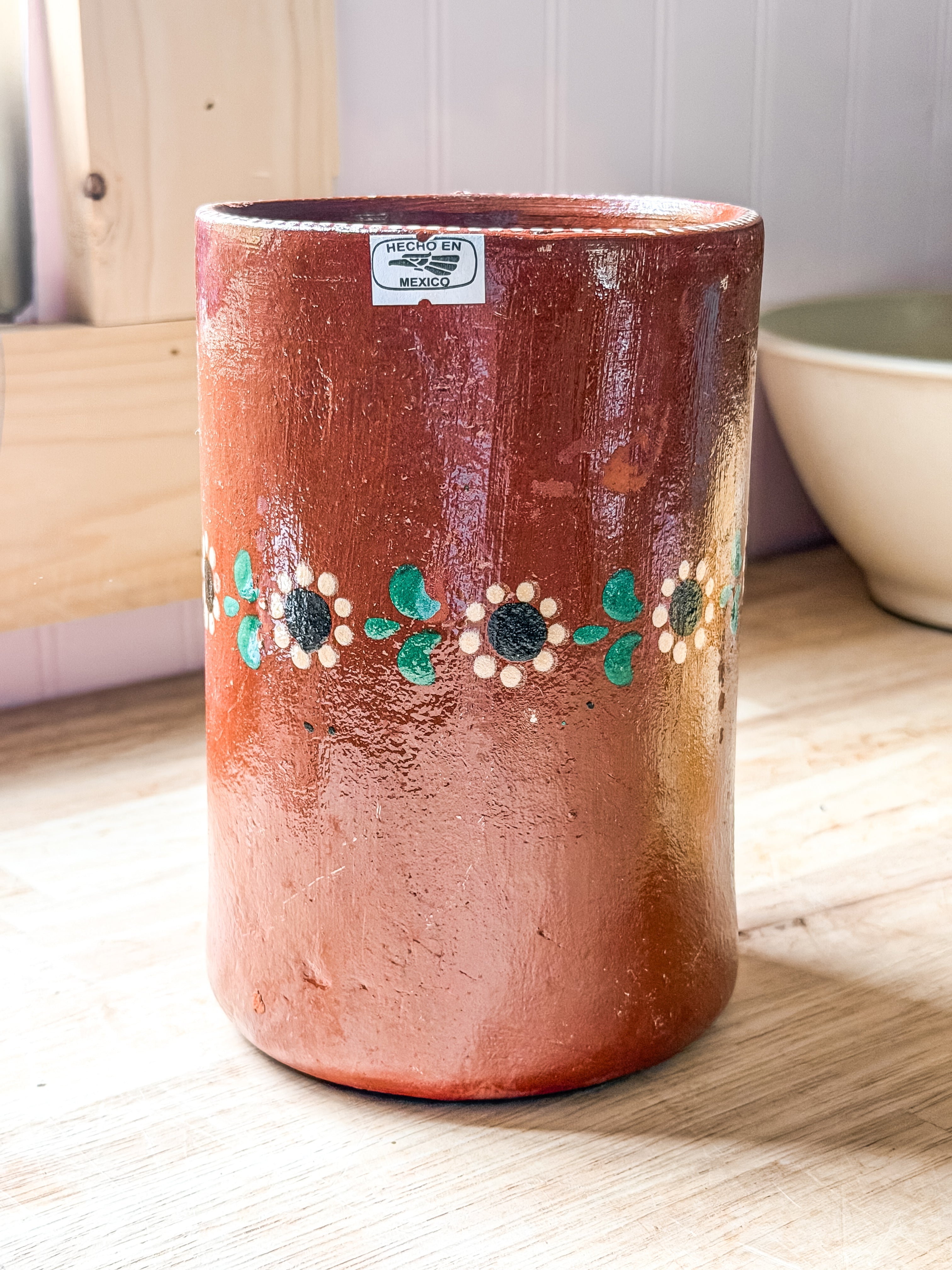 Mexican Traditional Large Cup Tarro 1L