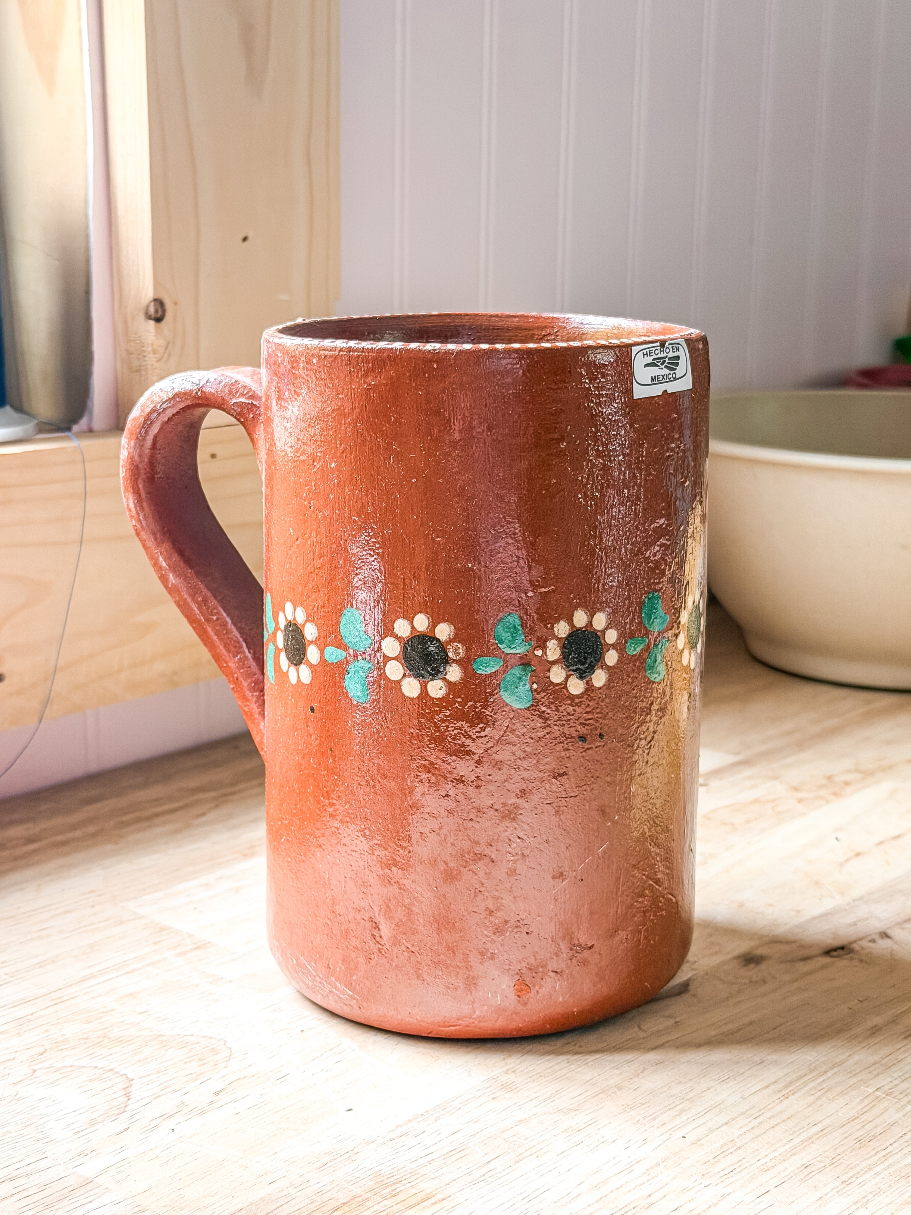 Mexican Traditional Large Cup Tarro 1L