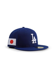 New Era 5950 La Dodgers Japan Patch Hat - Royal