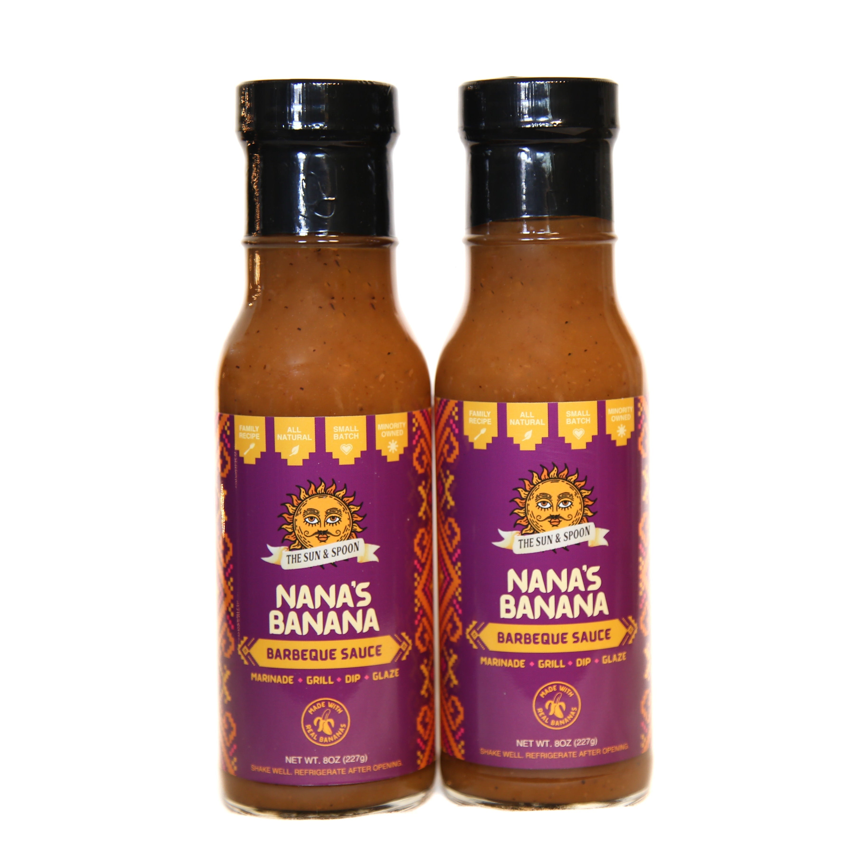 Nana's Banana Barbeque Sauce Duo Set (Save $1)