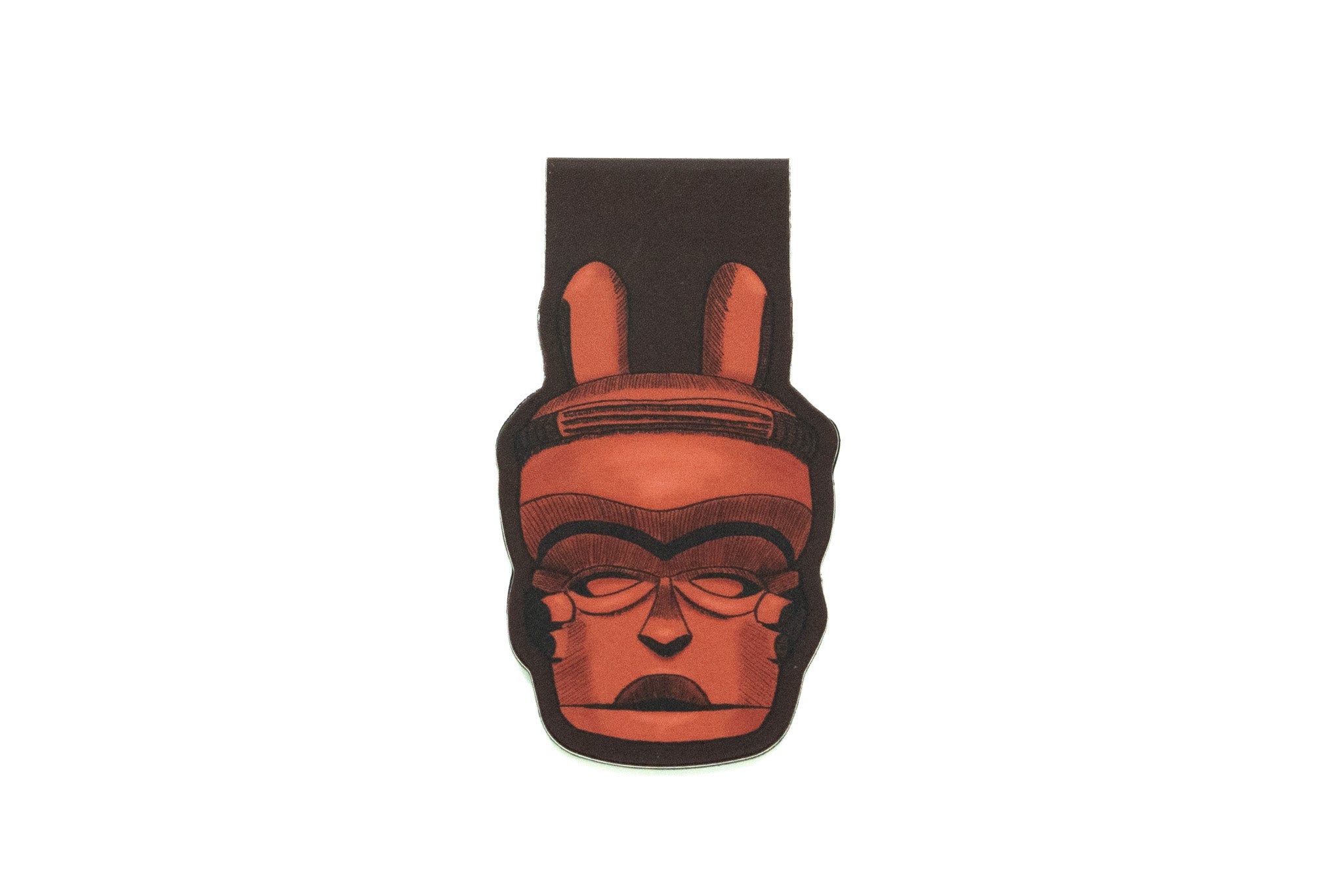 Magnetic Bookmark - African Masks (Ibibio)