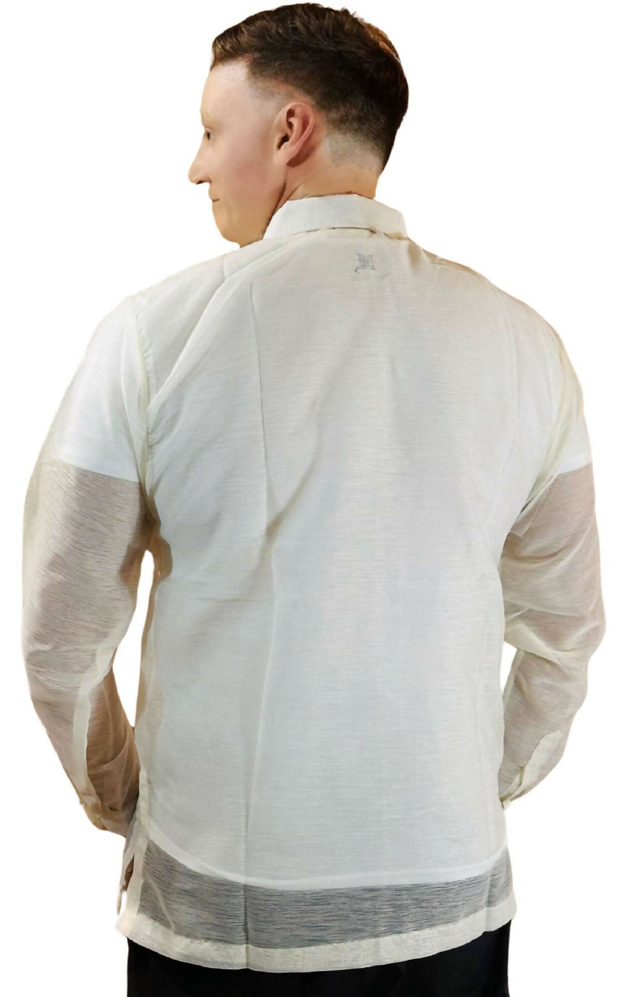 Mens Jusilyn Barong Tagalog - White