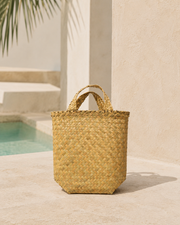 Isla Woven Handbag