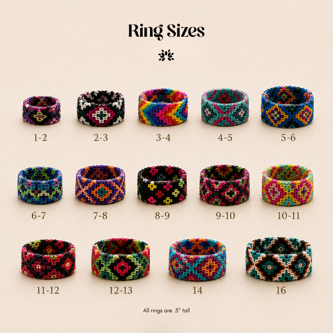 Friendship Macrame Woven Ring - Mexico