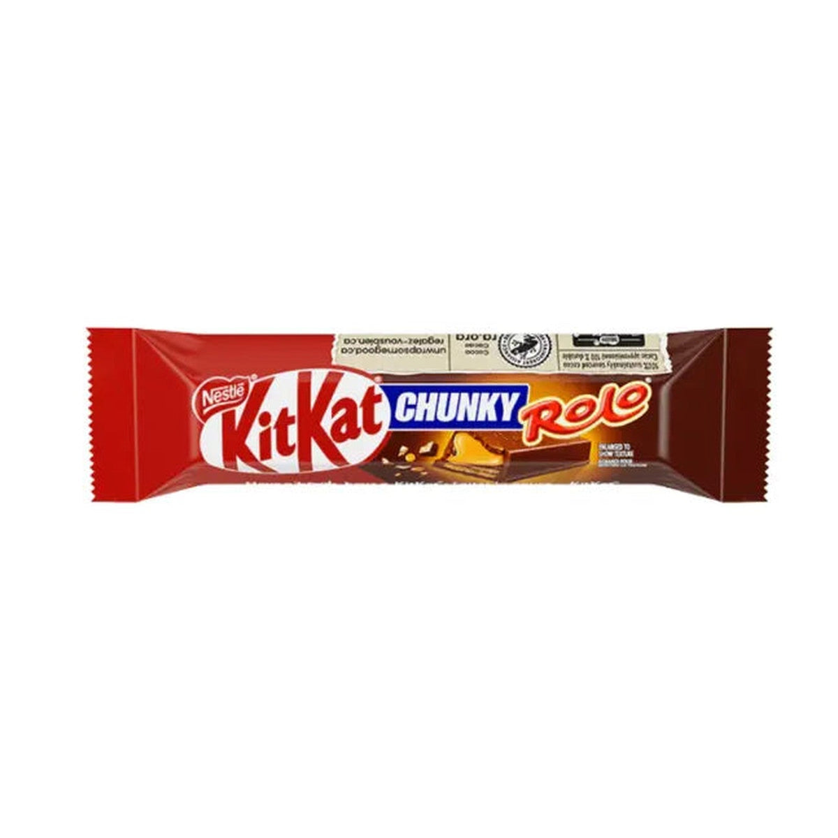KitKat Rolo – Caramel-Filled Chocolate Wafer Bar 42g (Canada)