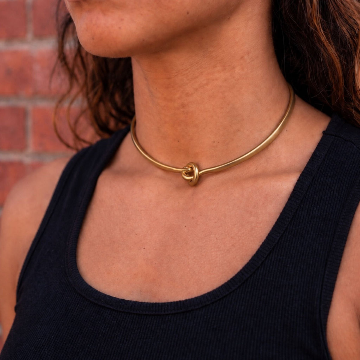 Tatu Knot Choker Necklace for Women