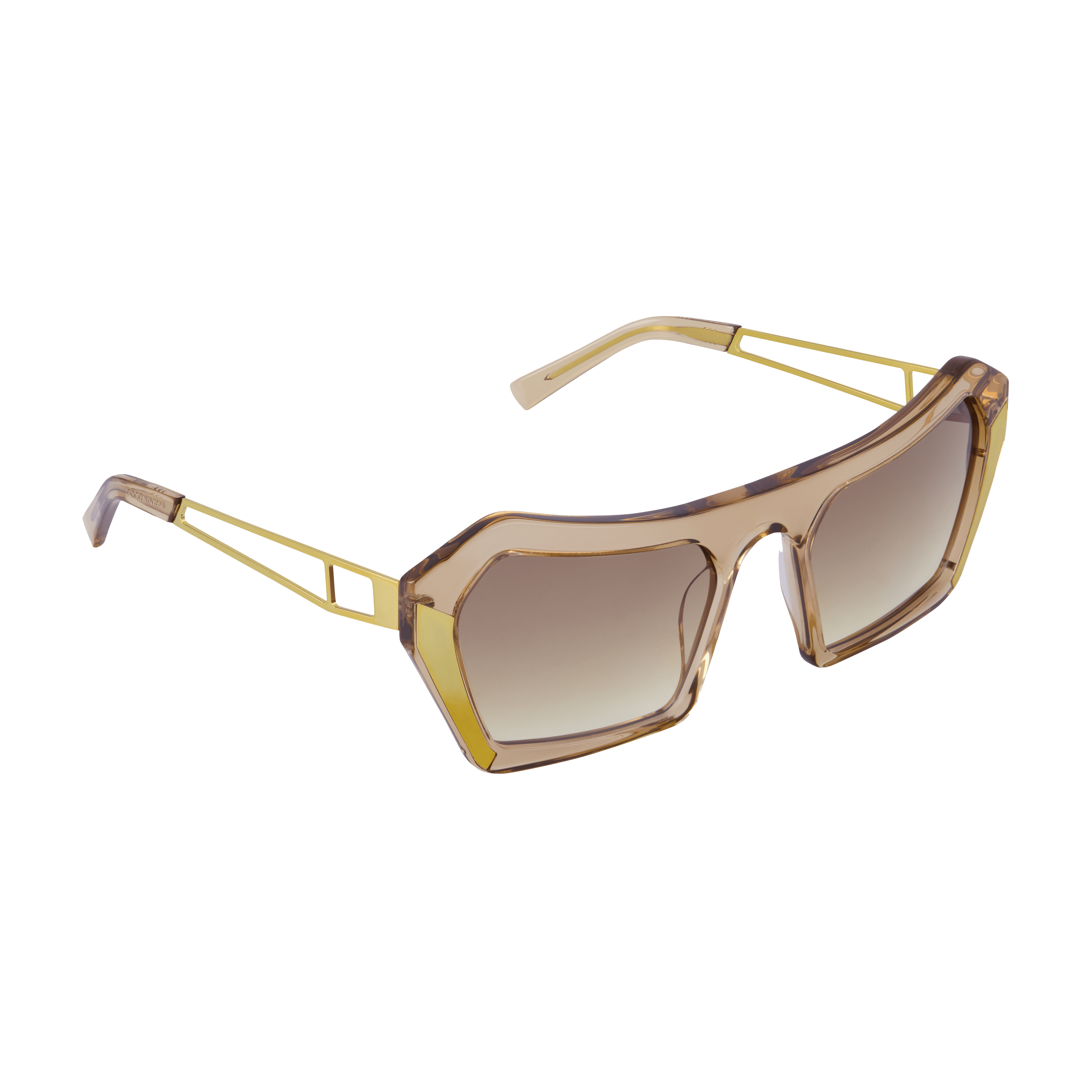 Oversized Sunglasses - Taupe