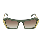 Oversized Sunglasses - Olive Green
