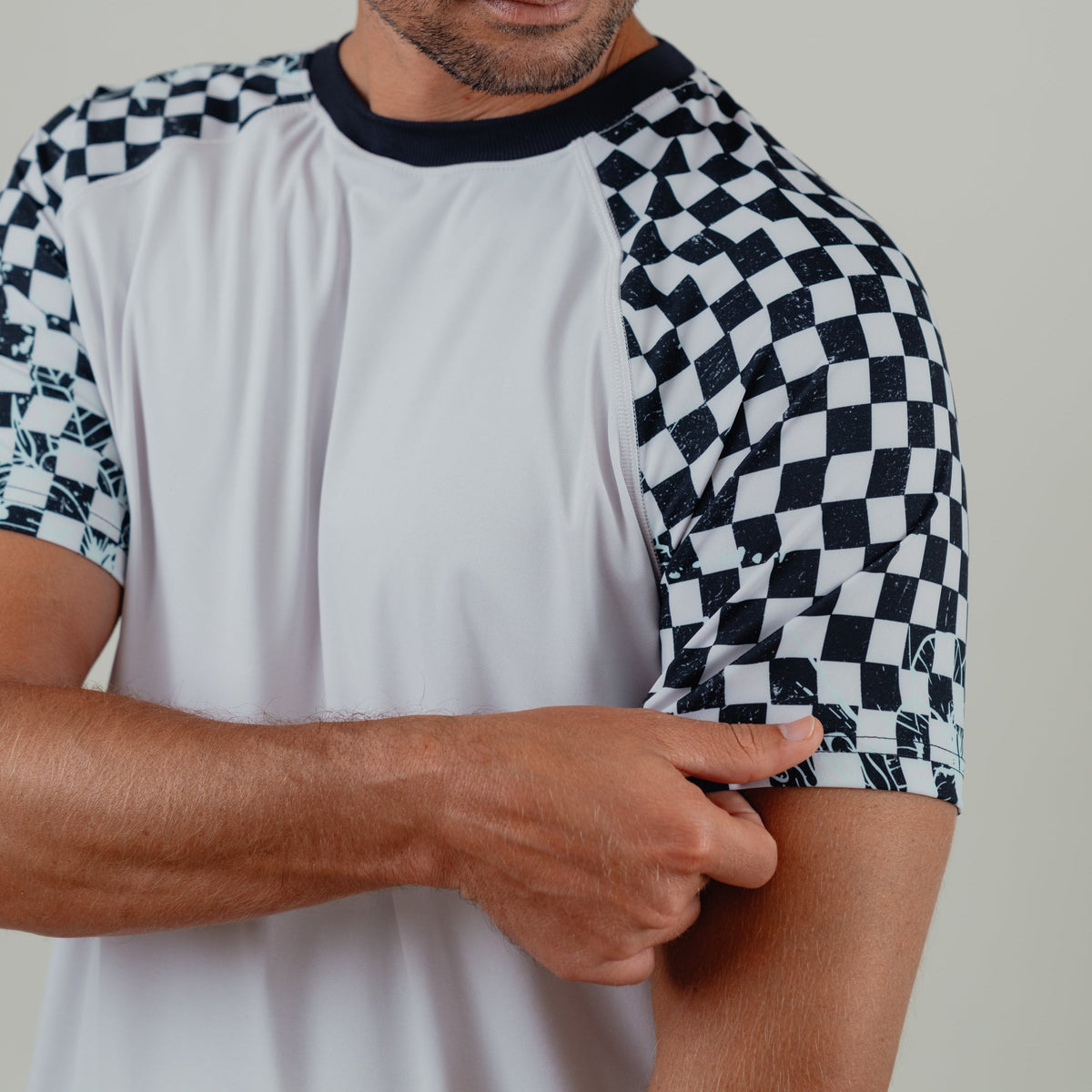 OLEU SUNSPORT™ UV TEE SHIRT - PUNK SPLASH SALT