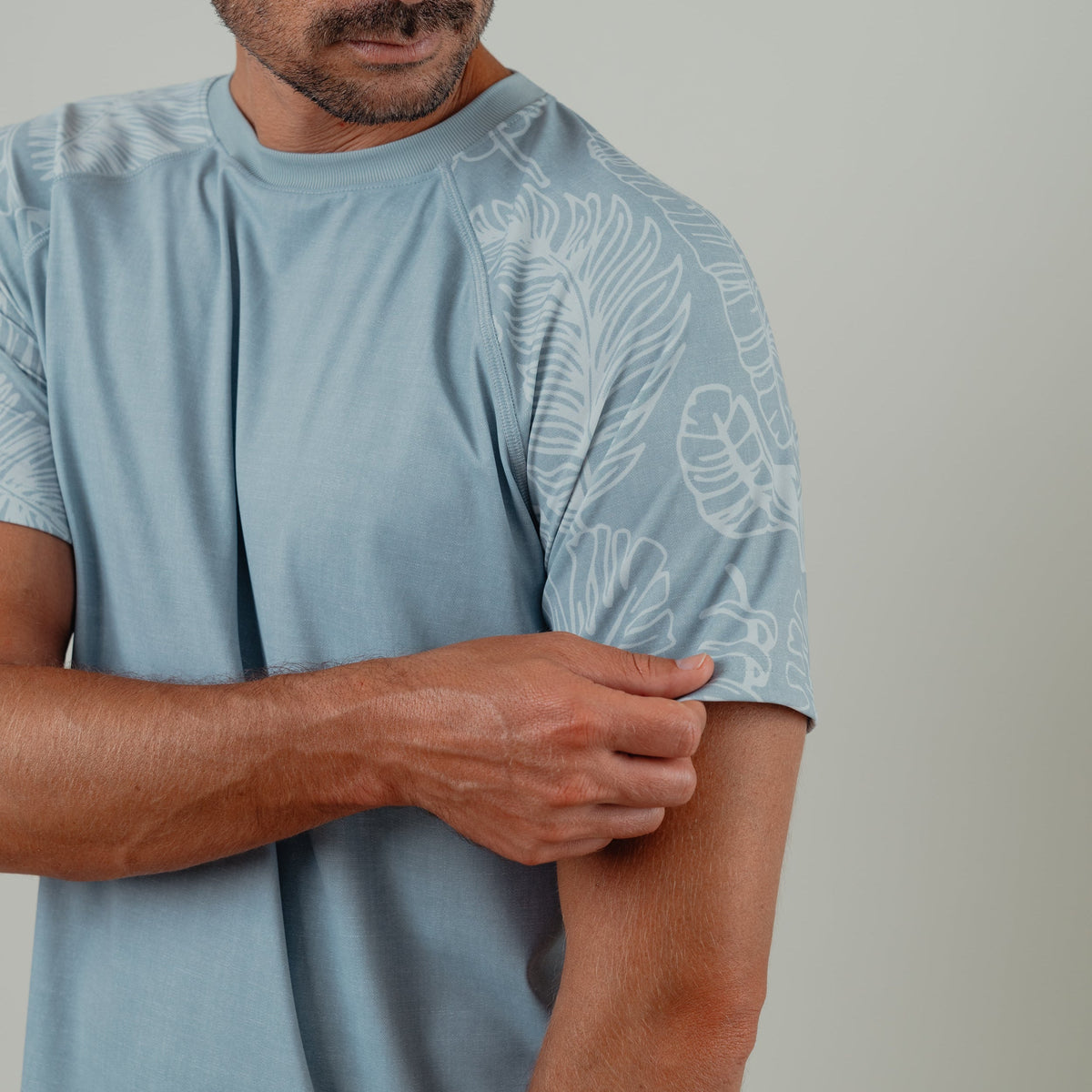 OLEU SUNSPORT™ UV TEE SHIRT - RAINFOREST SEA GREEN