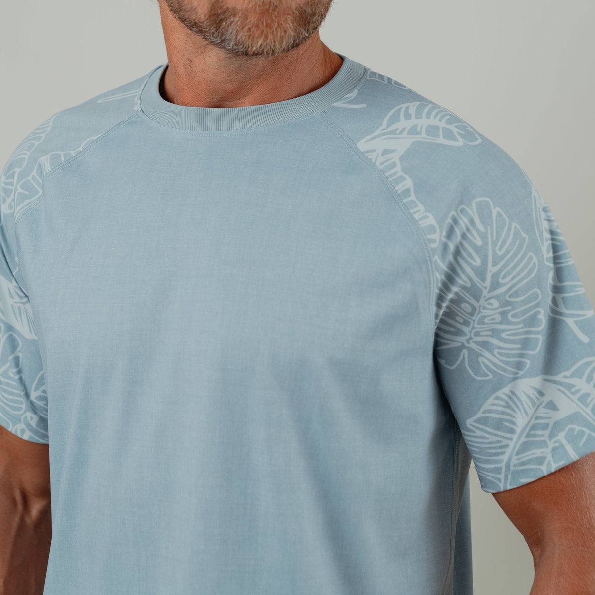 OLEU SUNSPORT™ UV TEE SHIRT - RAINFOREST SEA GREEN