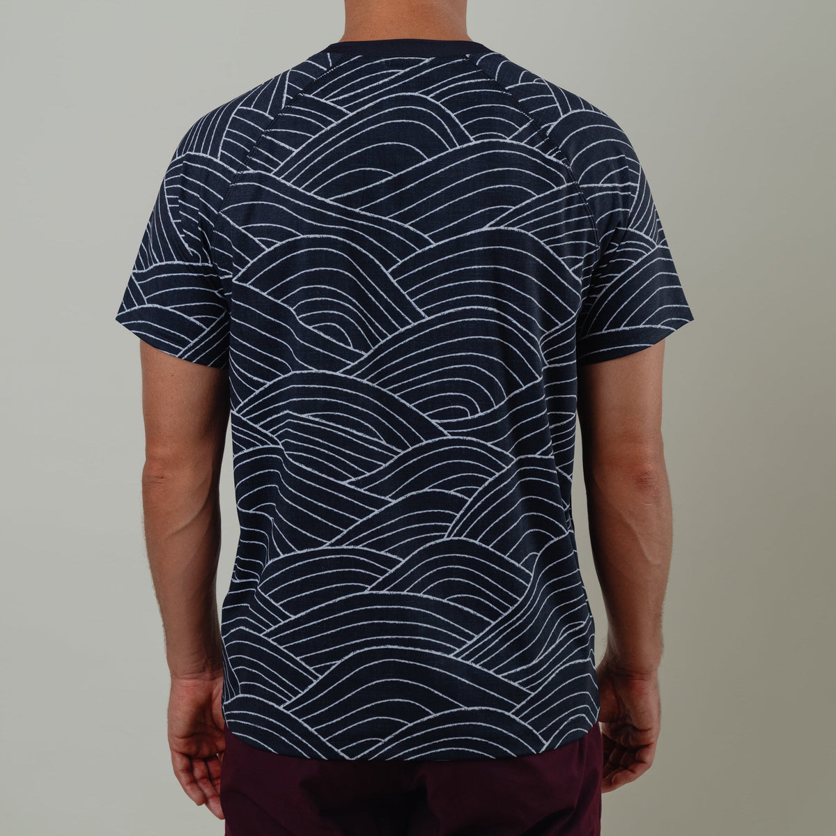 OLEU SUNSPORT™ UV TEE SHIRT - STORM CARBON