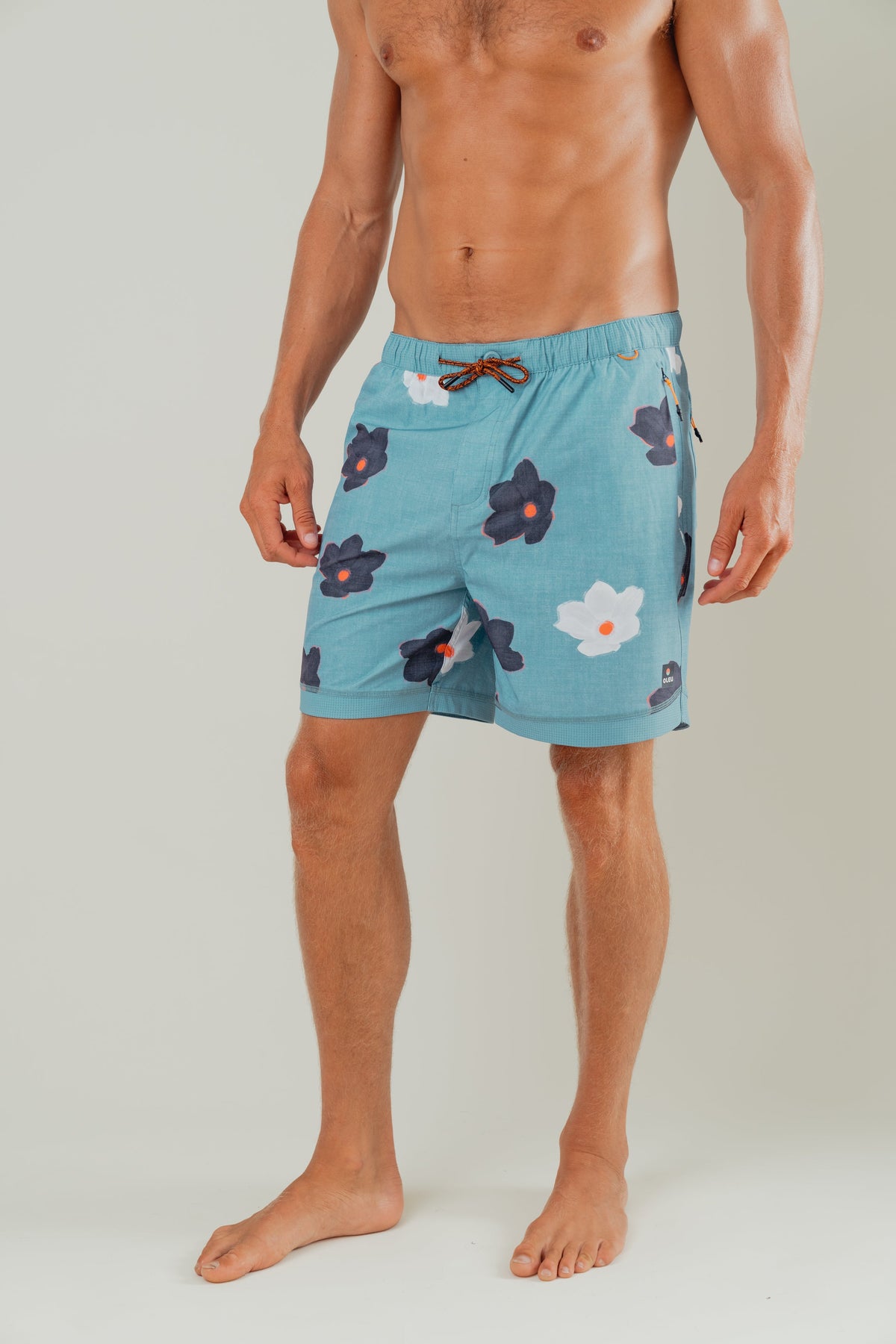 OLEU ALL-SHORT™ 6" INSEAM I 16.5" OUTSEAM - FLOATERS in PACIFIC