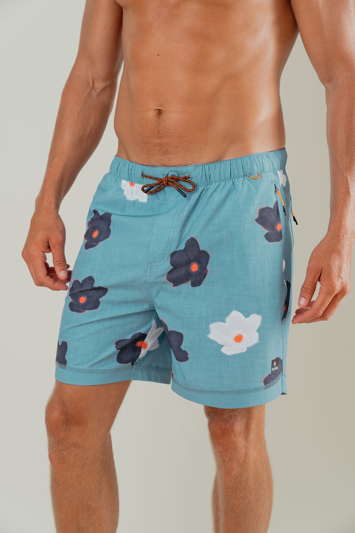 OLEU ALL-SHORT™ 6" INSEAM I 16.5" OUTSEAM - FLOATERS in PACIFIC