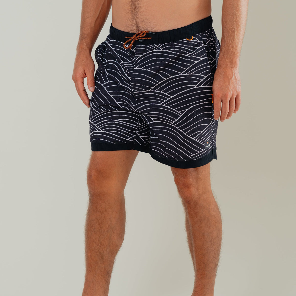 OLEU ALL-SHORT™ 6" INSEAM I 16.5" OUTSEAM - STORM in CARBON
