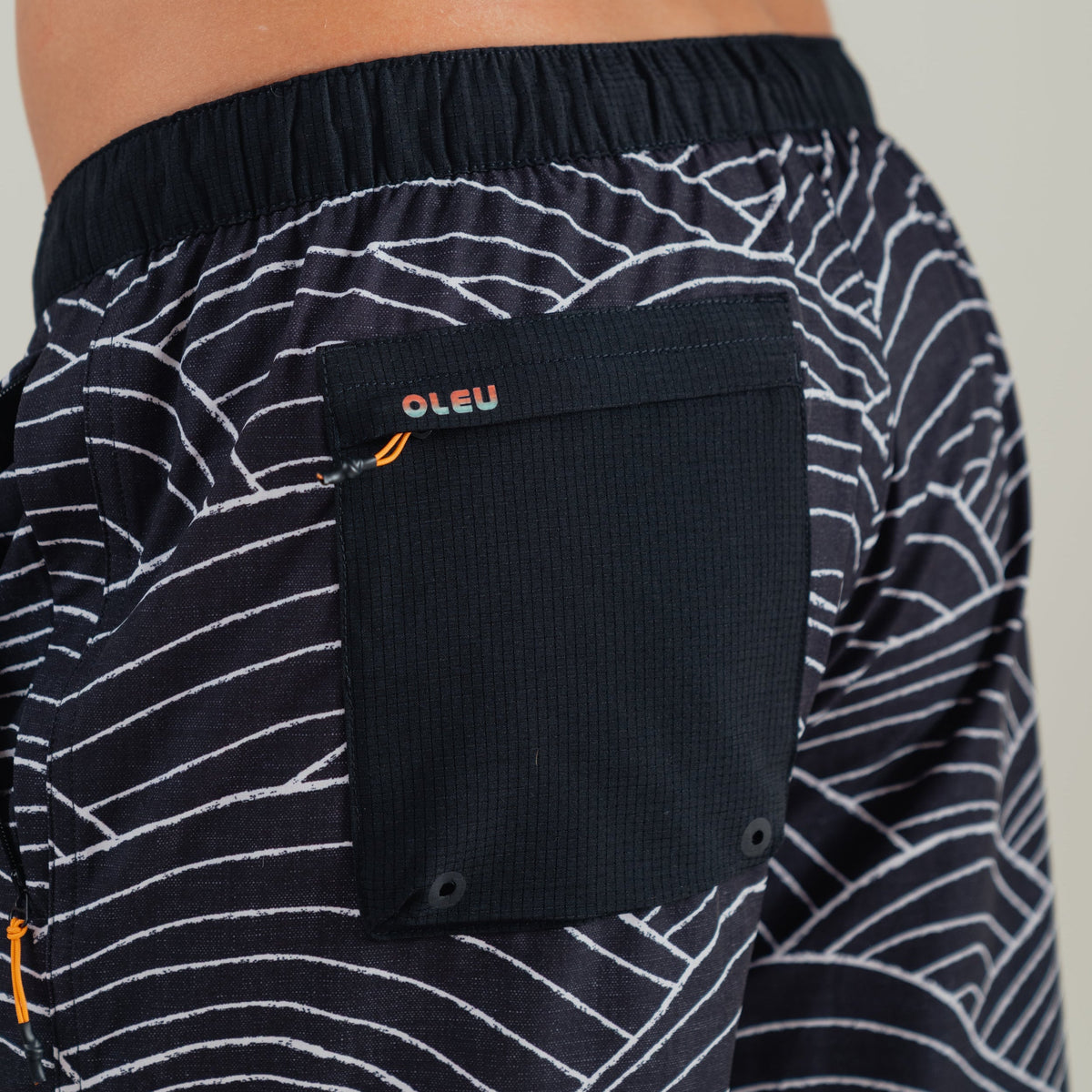 OLEU ALL-SHORT™ 6" INSEAM I 16.5" OUTSEAM - STORM in CARBON