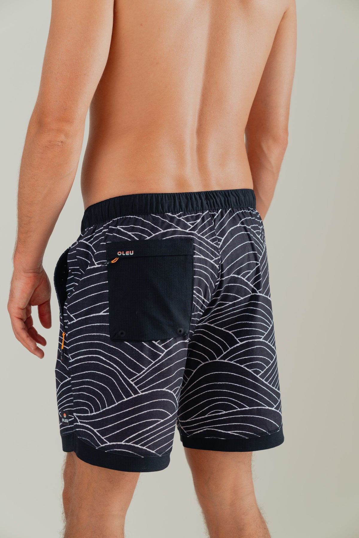 OLEU ALL-SHORT™ 6" INSEAM I 16.5" OUTSEAM - STORM in CARBON