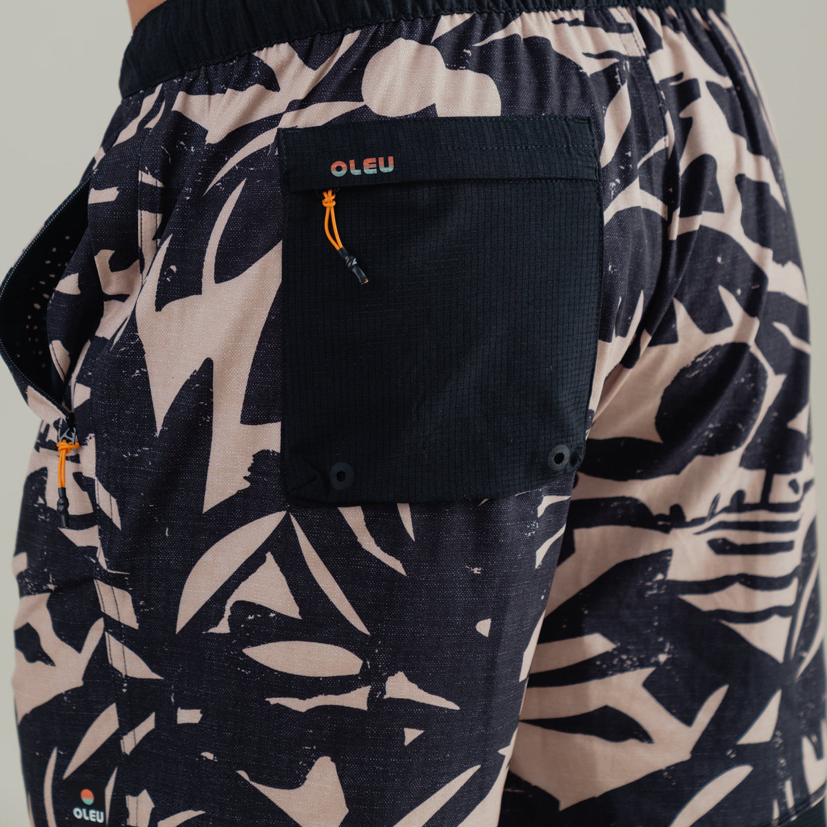OLEU ALL-SHORT™ 6" INSEAM I 16.5" OUTSEAM - CARVINGS in SANDSTONE
