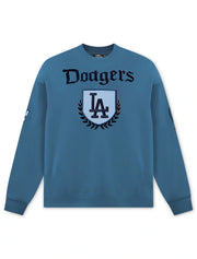Pro Standard LA Dodgers Country Club Crewneck - Steel Blue